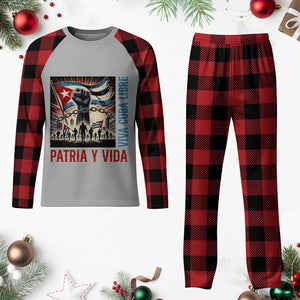 Cuban American Pride Plaid Pajama Set Viva Cuba Libre Supporter TS12 Buffalo Plaid Print Your Wear