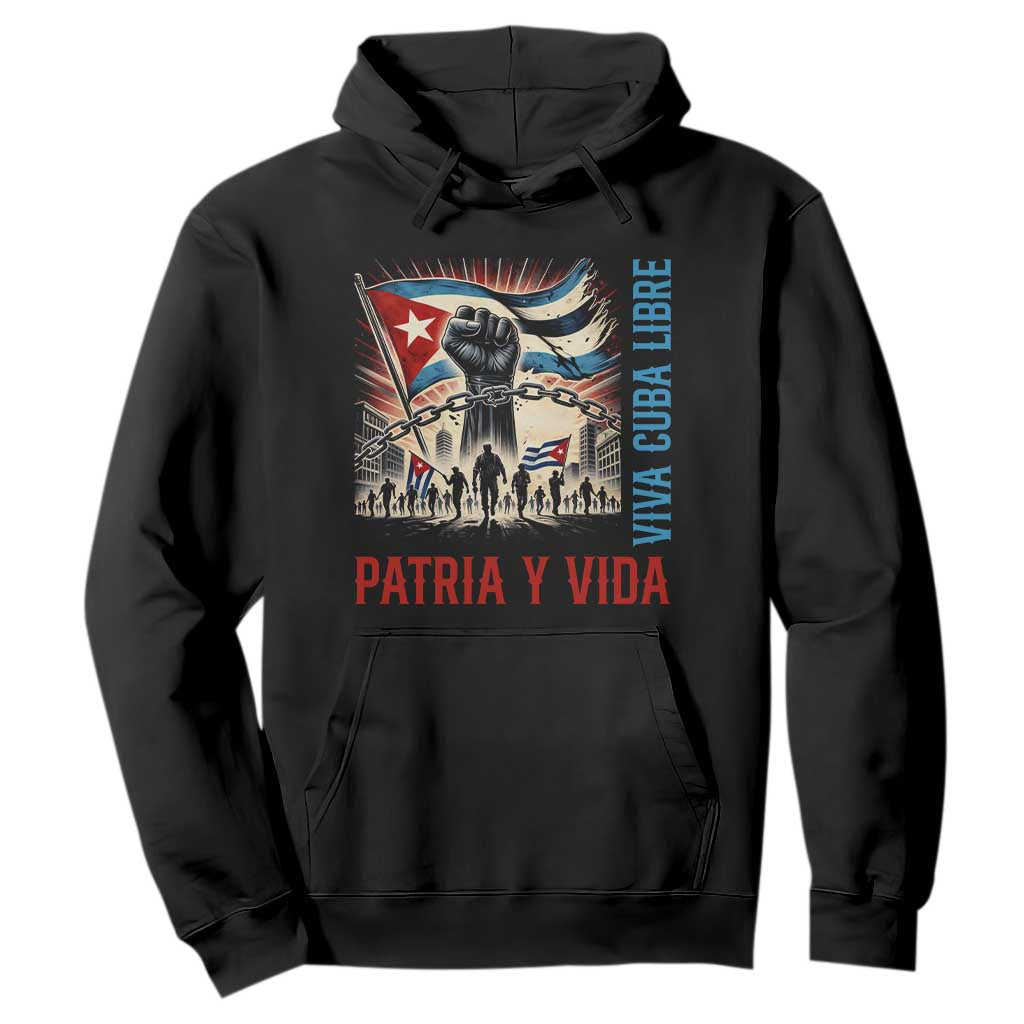 Cuban American Pride Hoodie Viva Cuba Libre Supporter TS12 Black Print Your Wear