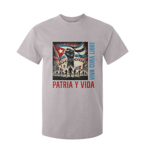 Cuban American Pride T Shirt For Kid Viva Cuba Libre Supporter TS12 Ice Gray Print Your Wear