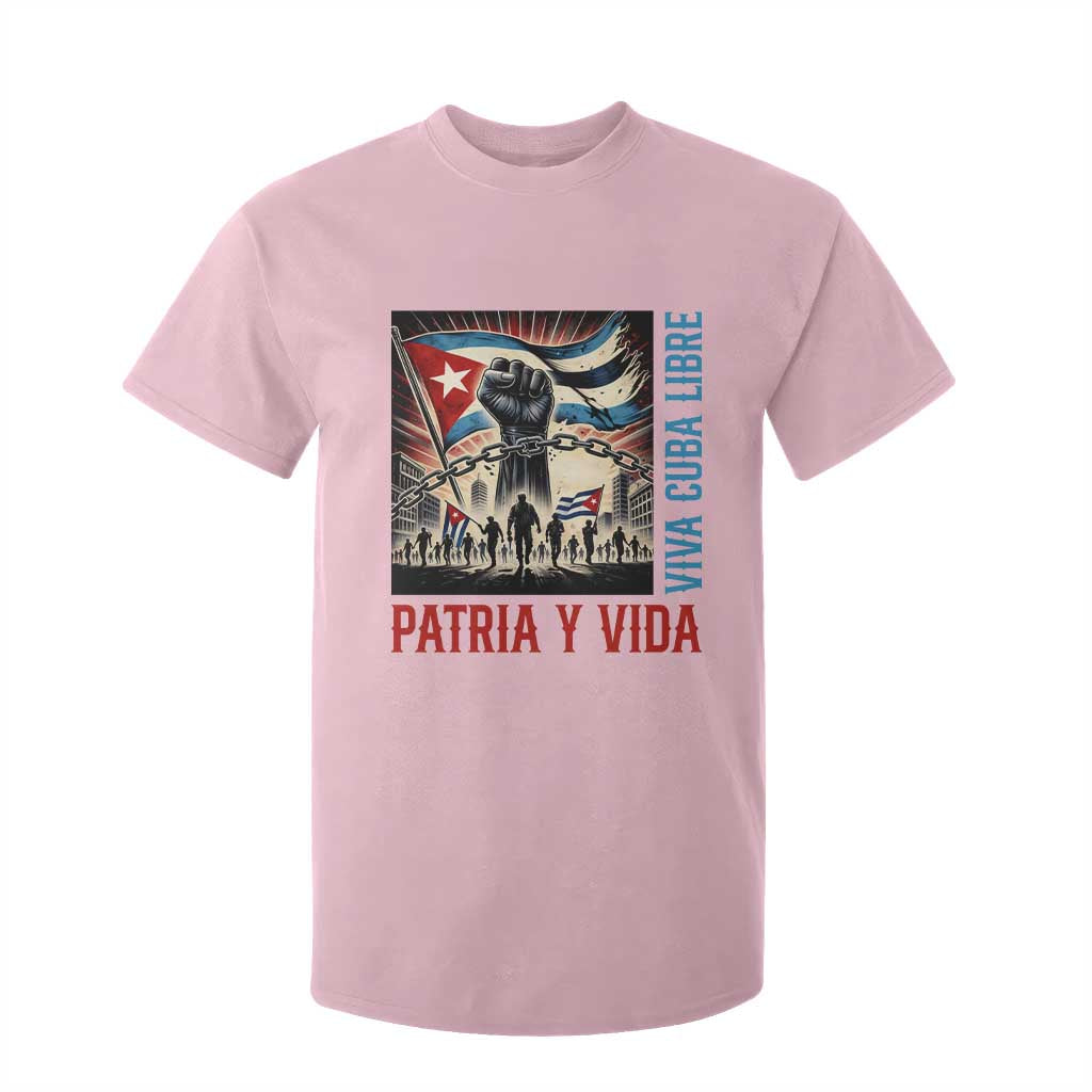 Cuban American Pride T Shirt For Kid Viva Cuba Libre Supporter TS12 Light Pink Print Your Wear