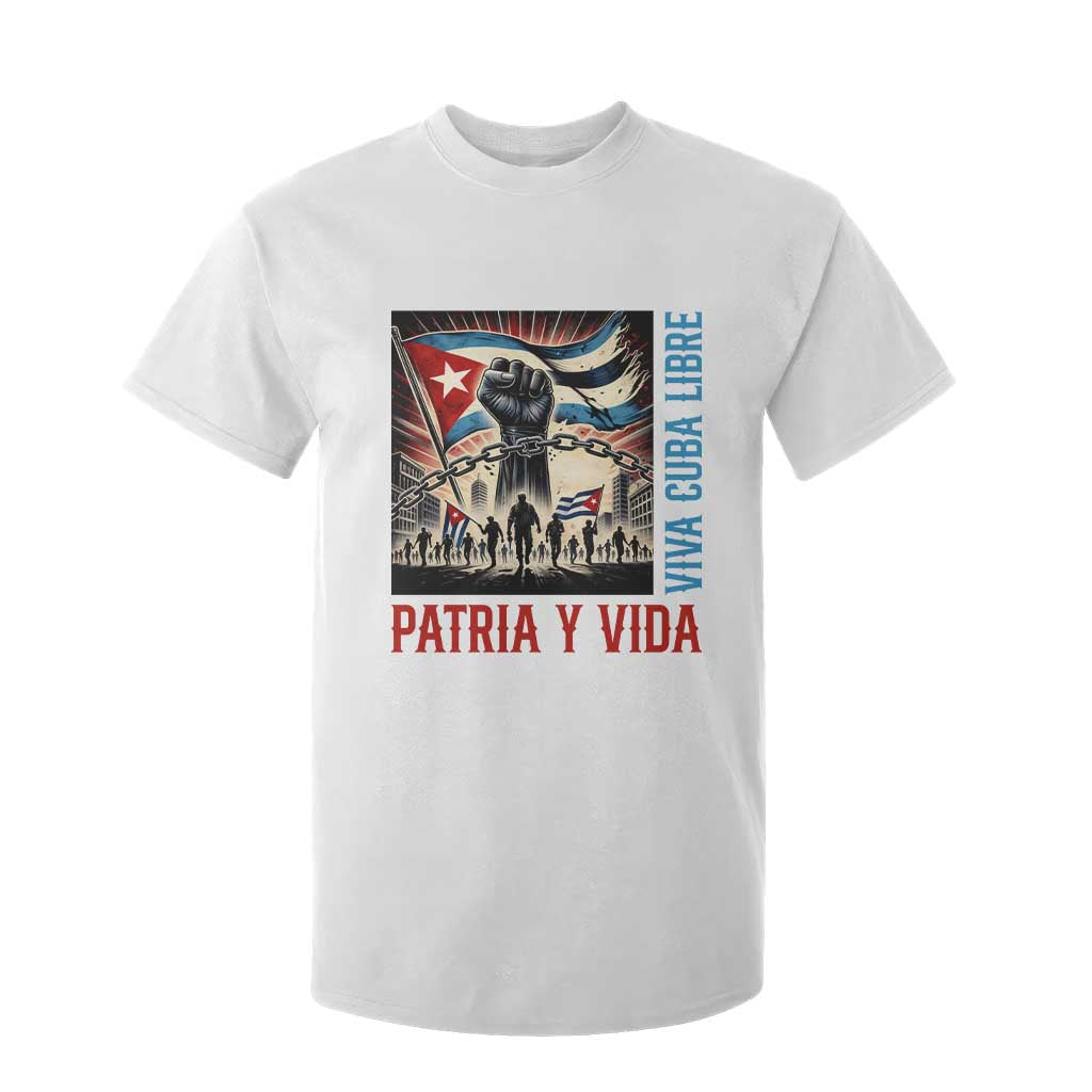 Cuban American Pride T Shirt For Kid Viva Cuba Libre Supporter TS12 White Print Your Wear