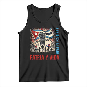 Cuban American Pride Tank Top Viva Cuba Libre Supporter TS12 Black Print Your Wear