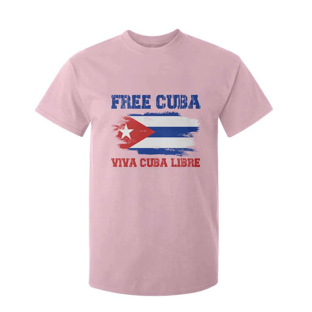 Cuban American Pride T Shirt For Kid Freedom For Cuba TS12 Light Pink Print Your Wear
