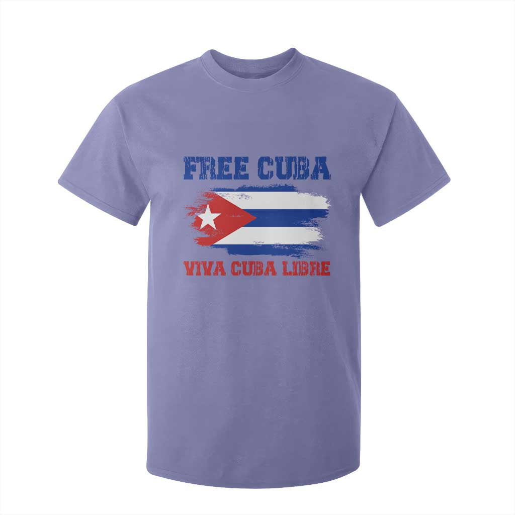 Cuban American Pride T Shirt For Kid Freedom For Cuba TS12 Violet Print Your Wear