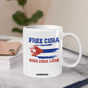 Cuban American Pride Coffee Mug Freedom For Cuba TS12 Print Your Wear