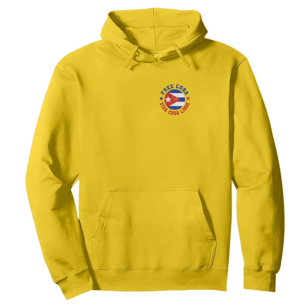 Free Cuba Viva Cuba Libre Hoodie SOS Cuba Energy Crisis TS12 Daisy Print Your Wear