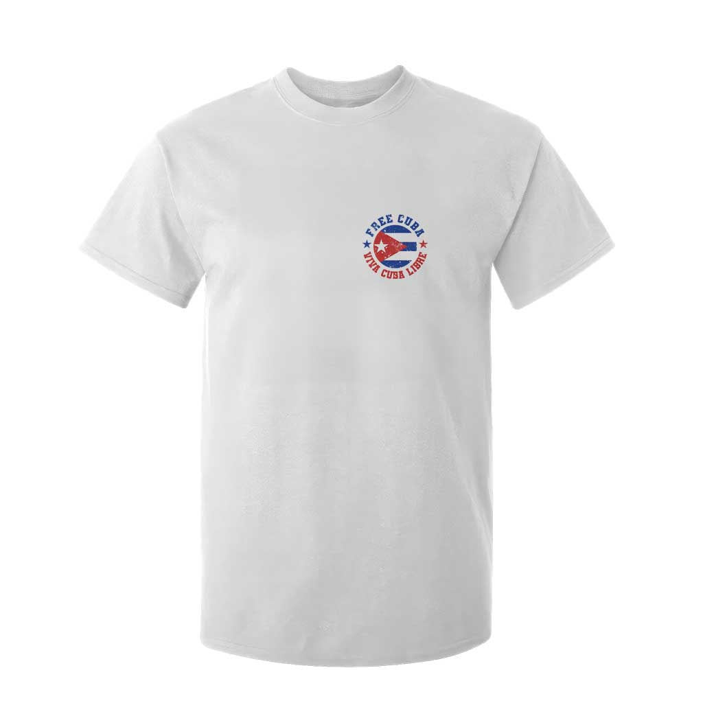 Free Cuba Viva Cuba Libre T Shirt For Kid SOS Cuba Energy Crisis TS12 White Print Your Wear