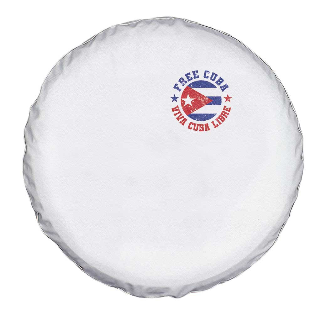 Free Cuba Viva Cuba Libre Spare Tire Cover SOS Cuba Energy Crisis TS12 Print Your Wear