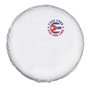 Free Cuba Viva Cuba Libre Spare Tire Cover SOS Cuba Energy Crisis TS12 Print Your Wear
