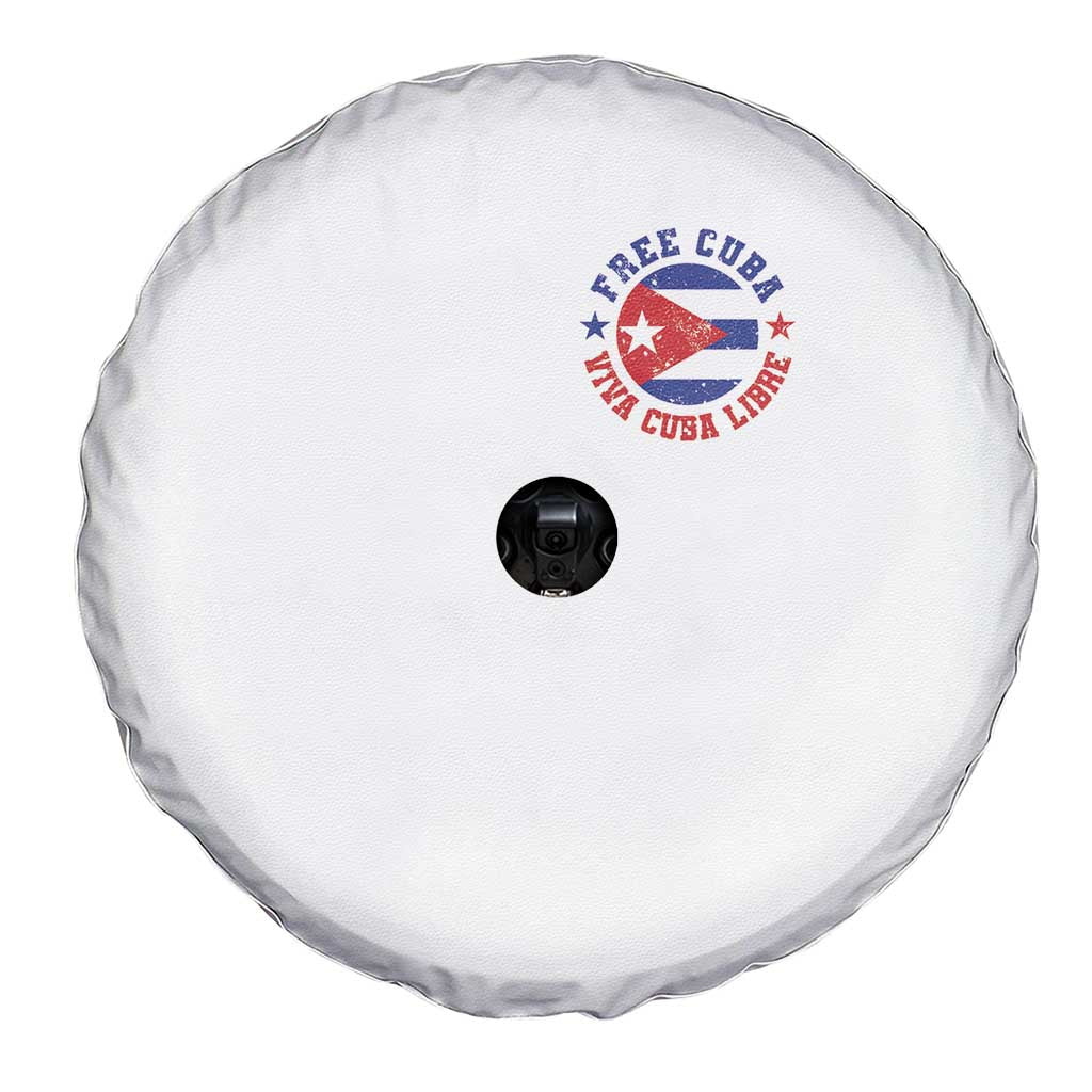 Free Cuba Viva Cuba Libre Spare Tire Cover SOS Cuba Energy Crisis TS12 Print Your Wear