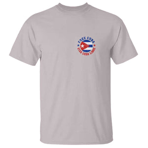 Free Cuba Viva Cuba Libre T Shirt SOS Cuba Energy Crisis TS12 Ice Gray Print Your Wear