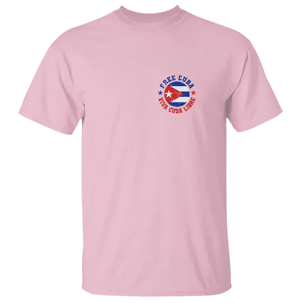 Free Cuba Viva Cuba Libre T Shirt SOS Cuba Energy Crisis TS12 Light Pink Print Your Wear