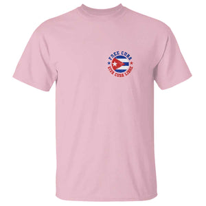 Free Cuba Viva Cuba Libre T Shirt SOS Cuba Energy Crisis TS12 Light Pink Print Your Wear