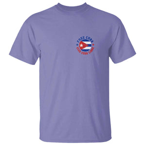 Free Cuba Viva Cuba Libre T Shirt SOS Cuba Energy Crisis TS12 Violet Print Your Wear