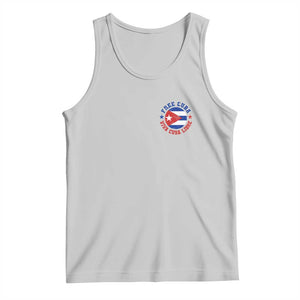 Free Cuba Viva Cuba Libre Tank Top SOS Cuba Energy Crisis TS12 Ash Print Your Wear