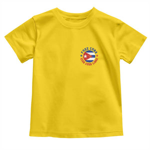 Free Cuba Viva Cuba Libre Toddler T Shirt SOS Cuba Energy Crisis TS12 Daisy Print Your Wear