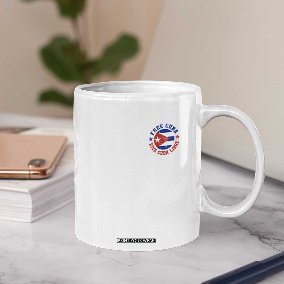 Free Cuba Viva Cuba Libre Coffee Mug SOS Cuba Energy Crisis TS12 Print Your Wear