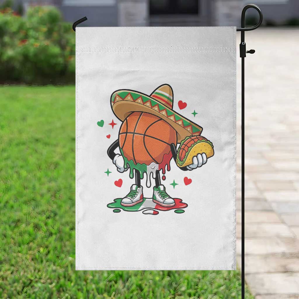 Funny Cinco De Mayo Basketball Garden Flag Mexican Fiesta Party TS12 Print Your Wear