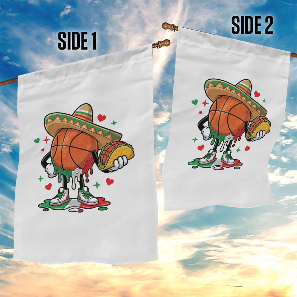 Funny Cinco De Mayo Basketball Garden Flag Mexican Fiesta Party TS12 Print Your Wear
