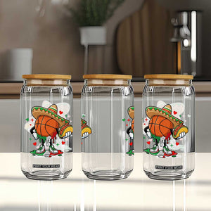 Funny Cinco De Mayo Basketball Glass Can Mexican Fiesta Party TS12 Print Your Wear