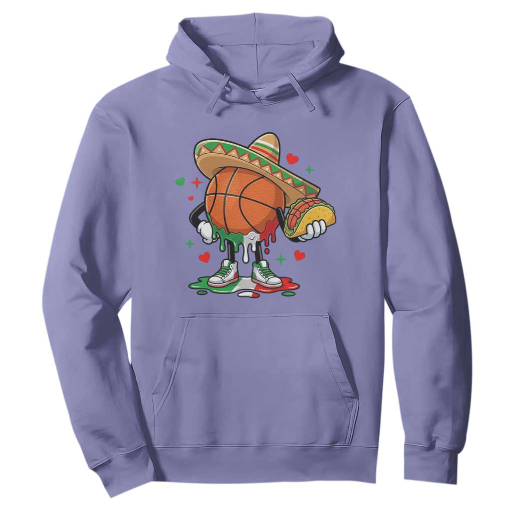 Funny Cinco De Mayo Basketball Hoodie Mexican Fiesta Party TS12 Violet Print Your Wear