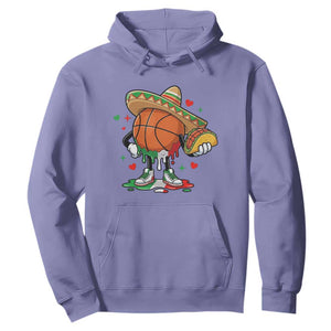 Funny Cinco De Mayo Basketball Hoodie Mexican Fiesta Party TS12 Violet Print Your Wear