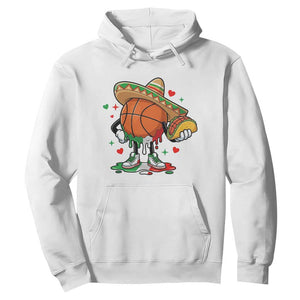 Funny Cinco De Mayo Basketball Hoodie Mexican Fiesta Party TS12 White Print Your Wear