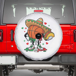 Funny Cinco De Mayo Basketball Spare Tire Cover Mexican Fiesta Party TS12 White Print Your Wear