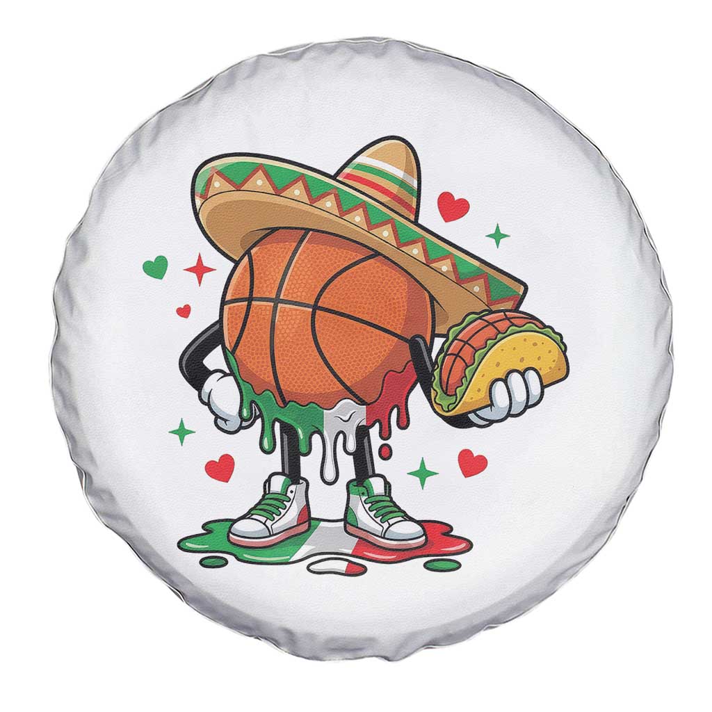 Funny Cinco De Mayo Basketball Spare Tire Cover Mexican Fiesta Party TS12 Print Your Wear