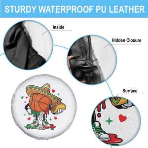 Funny Cinco De Mayo Basketball Spare Tire Cover Mexican Fiesta Party TS12 Print Your Wear