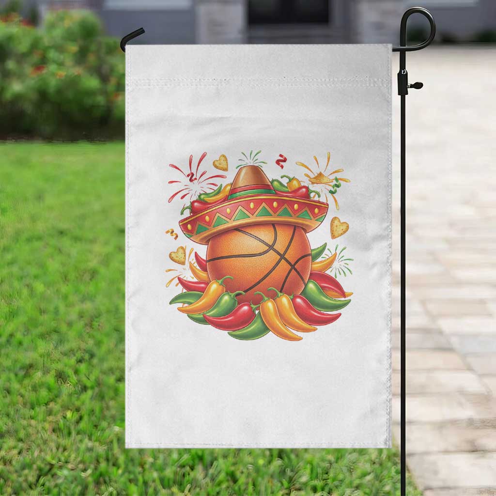 Funny Cinco De Mayo Basketball Garden Flag Mexican Fiesta Hoops Party TS12 Print Your Wear
