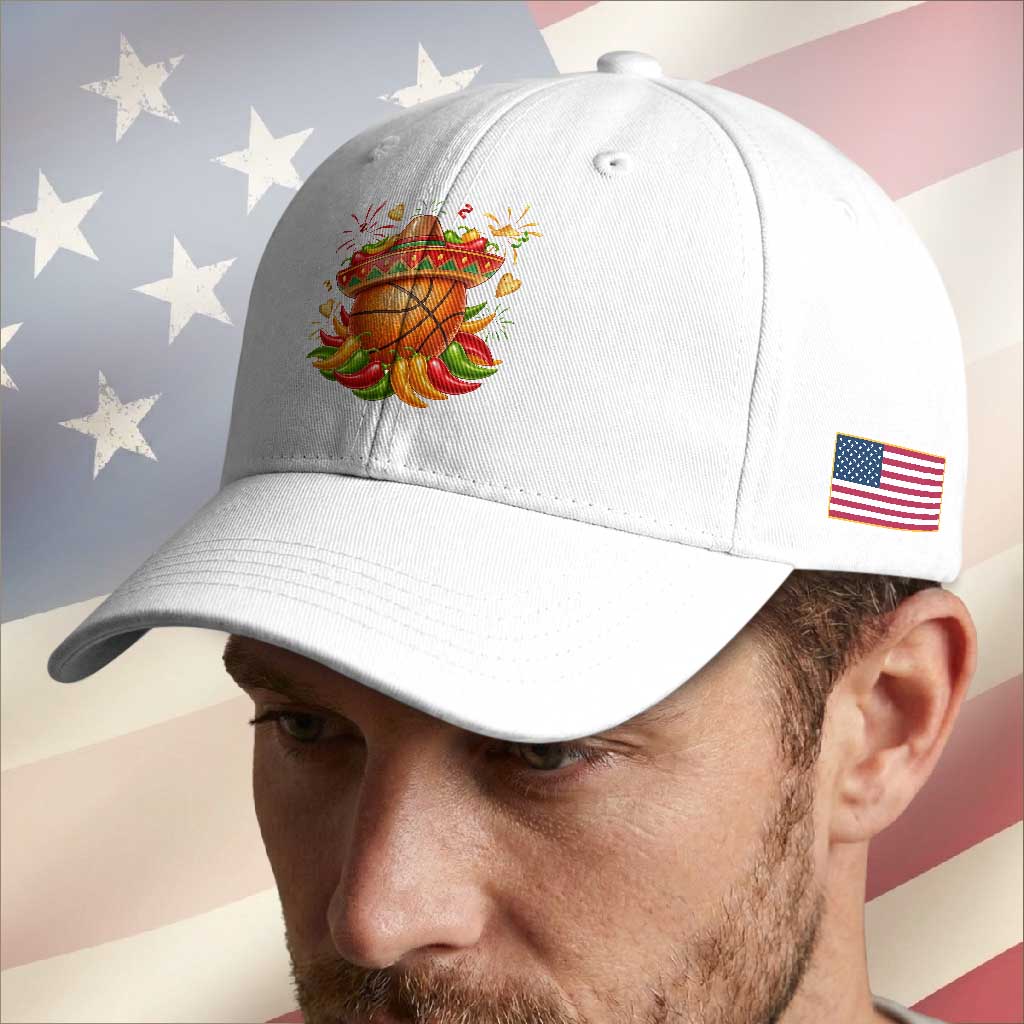 Funny Cinco De Mayo Basketball Baseball Cap Mexican Fiesta Hoops Party TS12 Print Your Wear