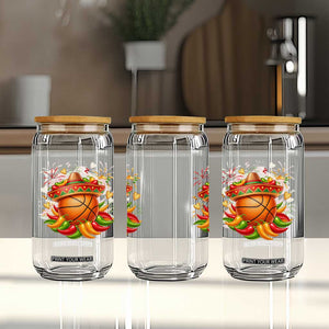 Funny Cinco De Mayo Basketball Glass Can Mexican Fiesta Hoops Party TS12 Print Your Wear