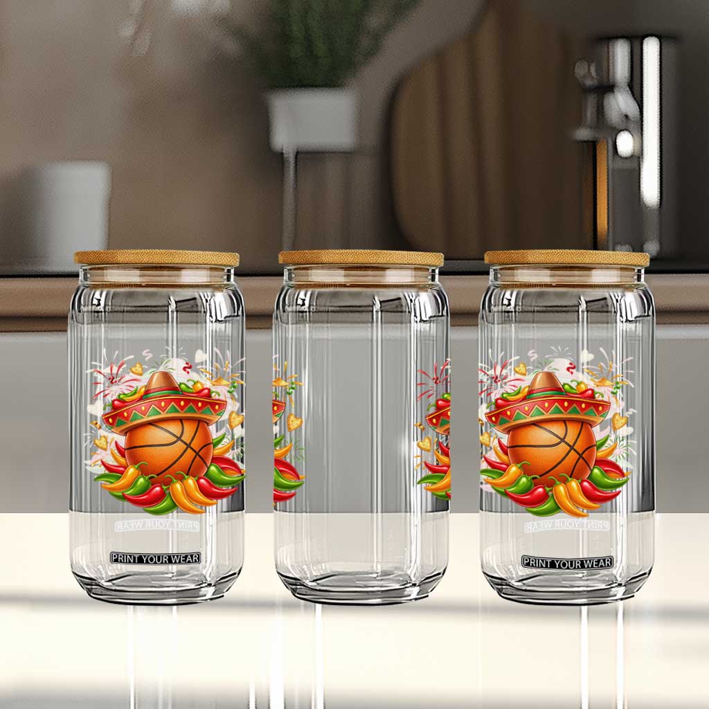 Funny Cinco De Mayo Basketball Glass Can Mexican Fiesta Hoops Party TS12 Print Your Wear