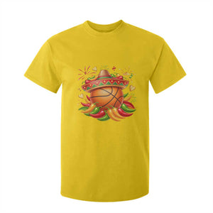Funny Cinco De Mayo Basketball T Shirt For Kid Mexican Fiesta Hoops Party TS12 Daisy Print Your Wear