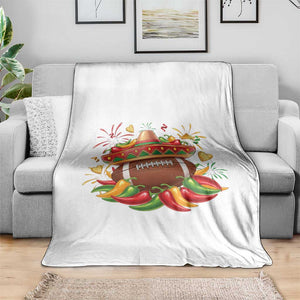 Funny Cinco De Mayo Football Throw Blanket Mexican Fiesta Party TS12 Print Your Wear