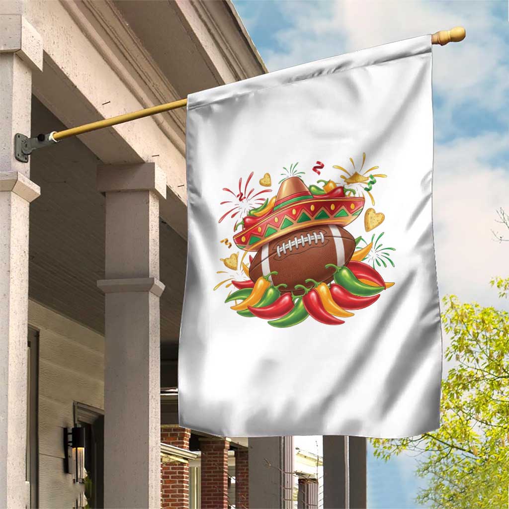 Funny Cinco De Mayo Football Garden Flag Mexican Fiesta Party TS12 Print Your Wear