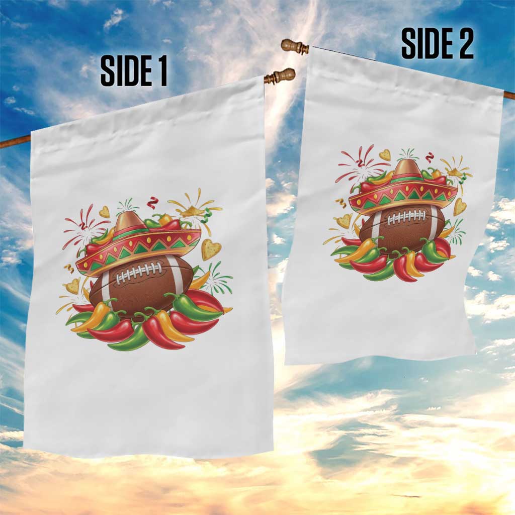 Funny Cinco De Mayo Football Garden Flag Mexican Fiesta Party TS12 Print Your Wear