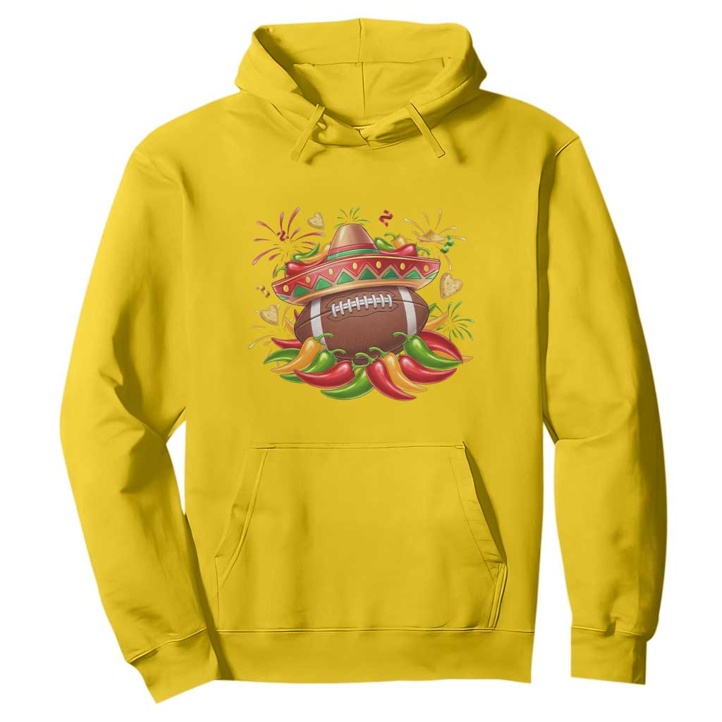 Funny Cinco De Mayo Football Hoodie Mexican Fiesta Party TS12 Daisy Print Your Wear