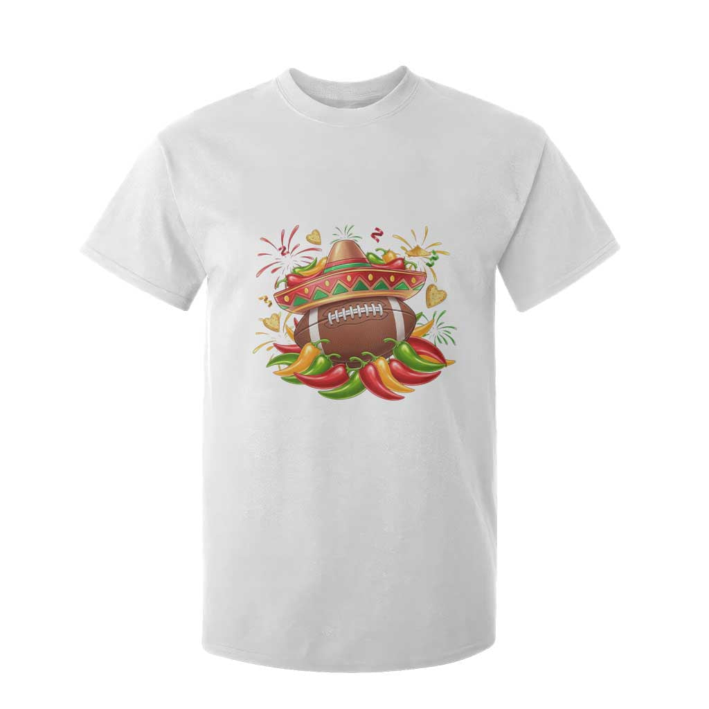 Funny Cinco De Mayo Football T Shirt For Kid Mexican Fiesta Party TS12 White Print Your Wear