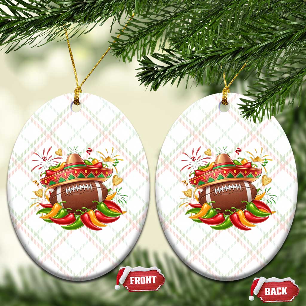 Funny Cinco De Mayo Football Ceramic Ornament Mexican Fiesta Party TS12 Print Your Wear