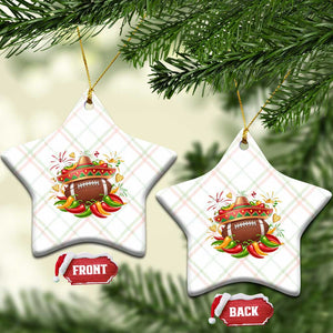 Funny Cinco De Mayo Football Ceramic Ornament Mexican Fiesta Party TS12 Print Your Wear
