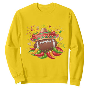 Funny Cinco De Mayo Football Sweatshirt Mexican Fiesta Party TS12 Daisy Print Your Wear