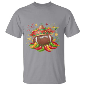 Funny Cinco De Mayo Football T Shirt Mexican Fiesta Party TS12 Sport Gray Print Your Wear