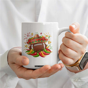Funny Cinco De Mayo Football Coffee Mug Mexican Fiesta Party TS12 Print Your Wear