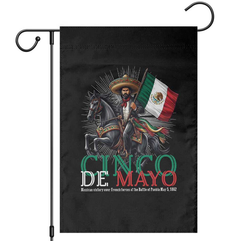 Cinco De Mayo Battle Of Puebla Garden Flag Historical Mexican Heritage TS12 Black Print Your Wear