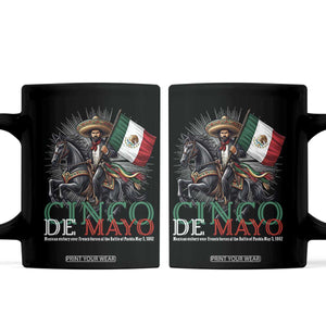 Cinco De Mayo Battle Of Puebla Coffee Mug Historical Mexican Heritage TS12 Black Print Your Wear