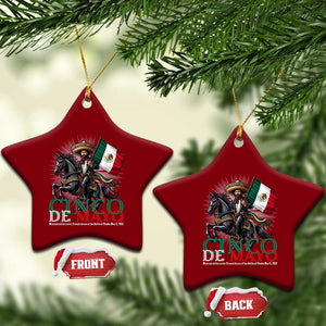 Cinco De Mayo Battle Of Puebla Ceramic Ornament Historical Mexican Heritage TS12 Print Your Wear