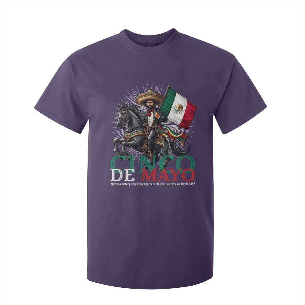 Cinco De Mayo Battle Of Puebla T Shirt For Kid Historical Mexican Heritage TS12 Purple Print Your Wear
