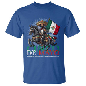 Cinco De Mayo Battle Of Puebla T Shirt Historical Mexican Heritage TS12 Royal Blue Print Your Wear
